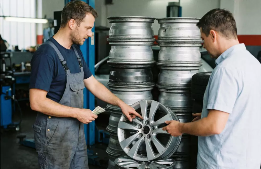 Выкуп литых дисков б/у